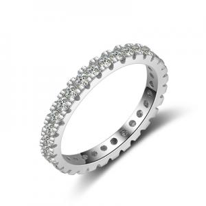 JZ109 Fashion wedding jewelry full eternity ring with cz